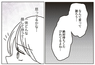 怒ってるかな…