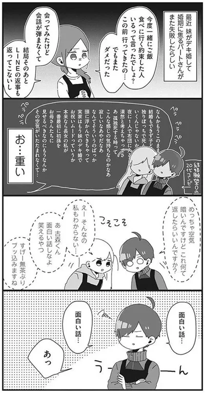 『バイトの古森くん』より
