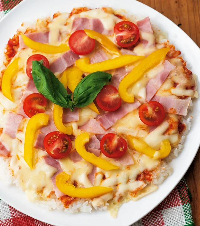 【JA全農米穀部オススメ】ごはんのカリッと感とチーズのとろ～りが絶妙マッチ「ライスピザ」