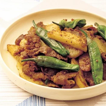 【塩分控えめレシピ】スパイシーな香りが食欲をそそる「牛肉とししとうのカレー炒め」