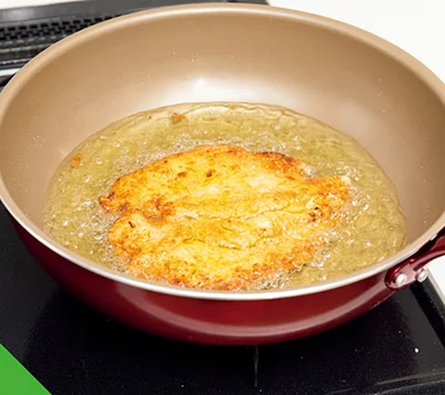 揚げ焼きにする