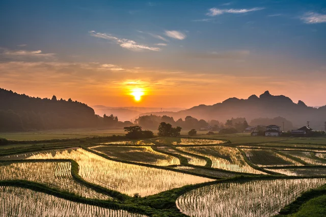 写真：豊後高田市田染荘（大分県）