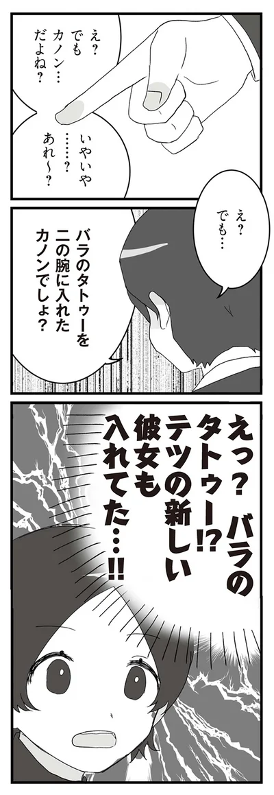 えっ？　バラのタトゥー！？