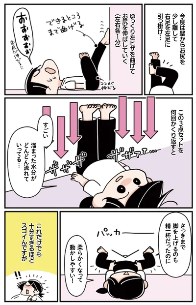 この3点セットを何回かくり返すと