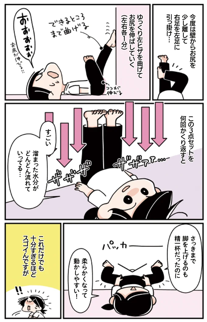 この3点セットを何回かくり返すと