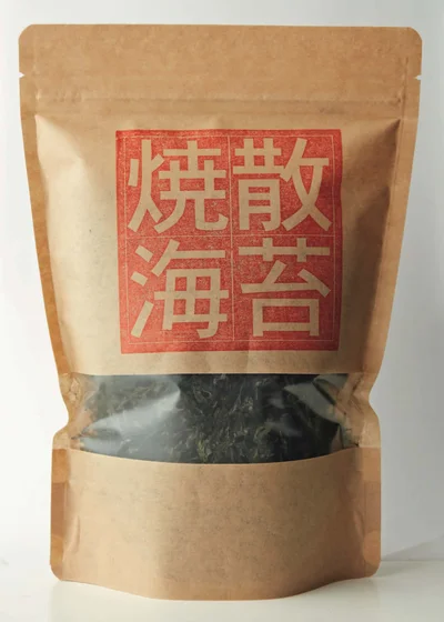 「焼散海苔 」(茶の葉)