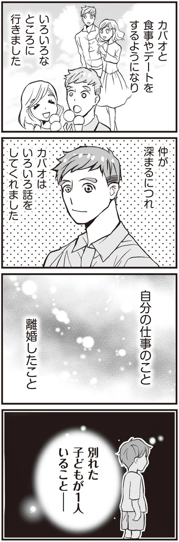 食事やデートをするようになり