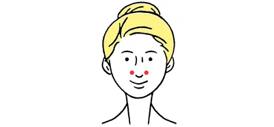 鼻の症状改善におすすめの「迎香（げいこう）」のツボ
