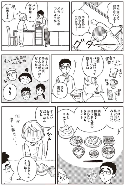 子どもの頃どんな朝ごはんだった？
