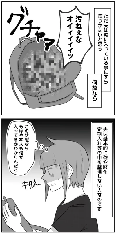 この状態ならもはや本人も何が入ってるかわからんだろ
