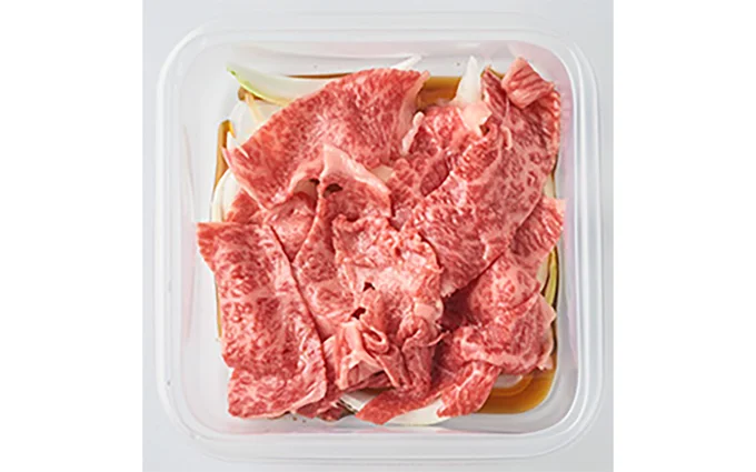 なるべく肉が重ならないようにのせる