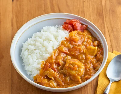 「無水トマトカレー」