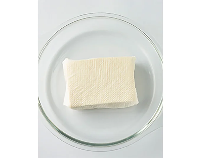 600Ｗのレンジで4分加熱