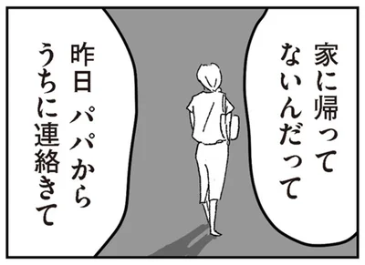 家に帰ってないんだって