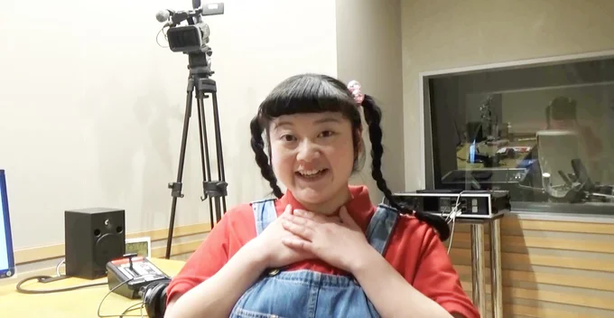 アフレコ現場のぽんぽこ・高木ひとみ◯さん