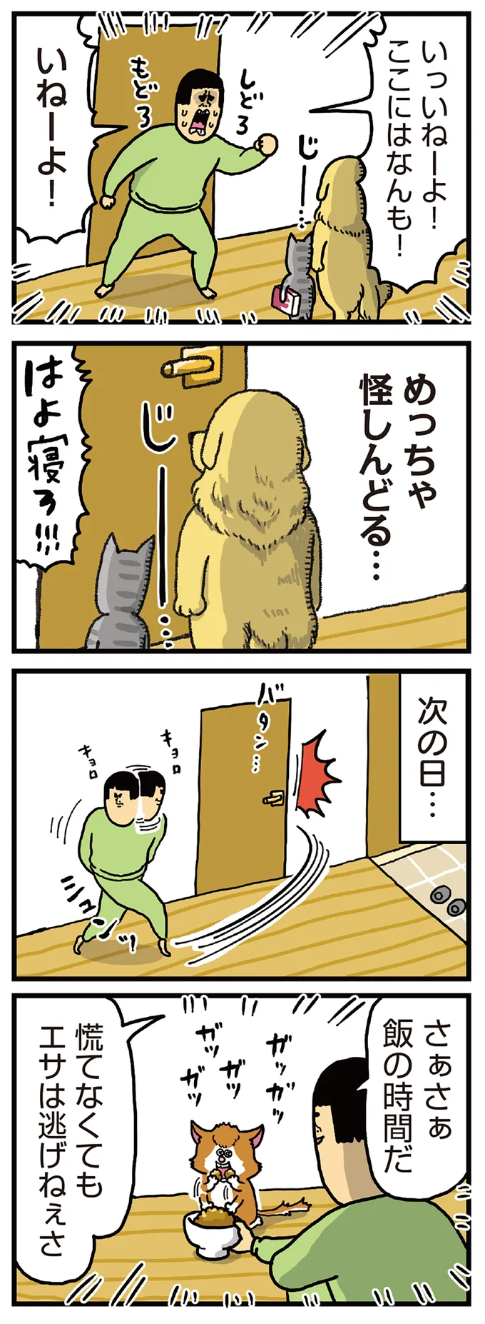 めっちゃ怪しんどる…
