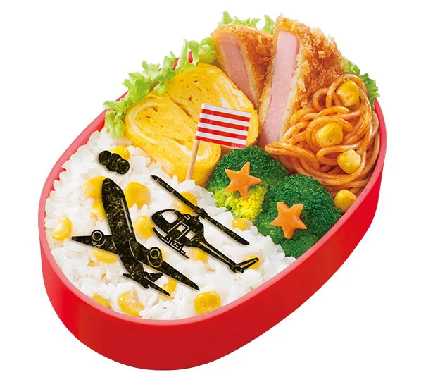 のせるだけで簡単にデコ弁が作れる！海苔アートでお弁当や食卓に思い出を残そう♪