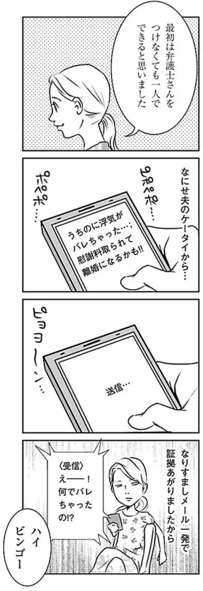 最初は弁護士さんをつけなくても一人でできると思いました