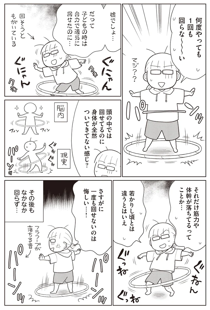 頭の中では回せてるのに