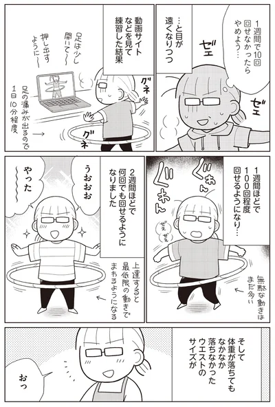 練習した結果