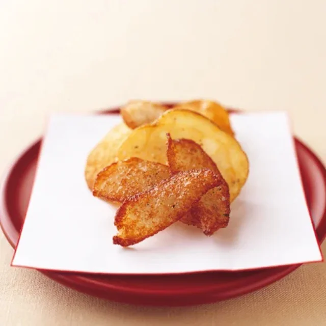 「かまぼこ&ポテトチップス」