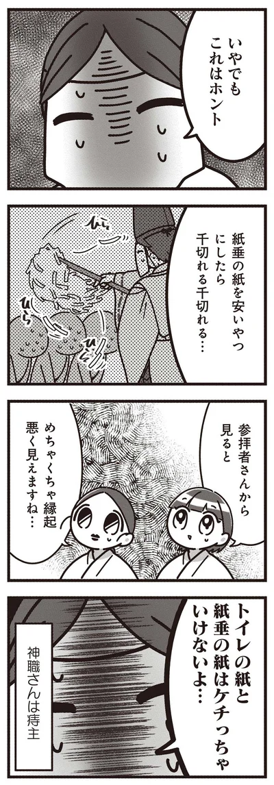 『みこどもえ 現役巫女が描く世界一地味な巫女マンガ』より