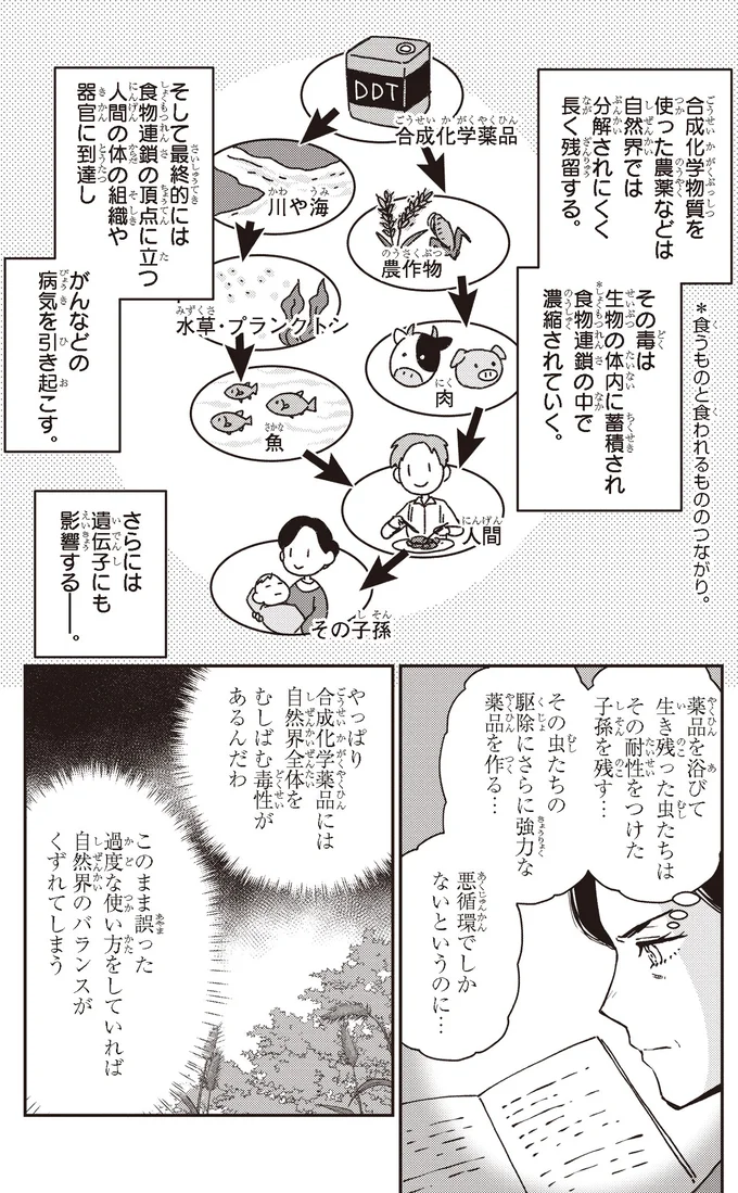 自然界のバランスがくずれてしまう