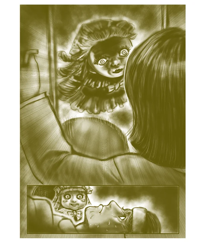 開眼した人形