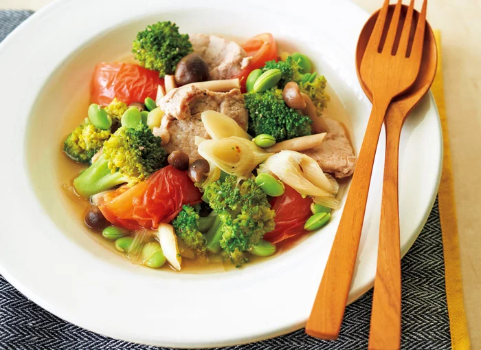 食べごたえのある食材がたっぷり！豚ひれ肉とブロッコリーのスペシャルスープ／はるはるママのパワーチャージごはん（6）