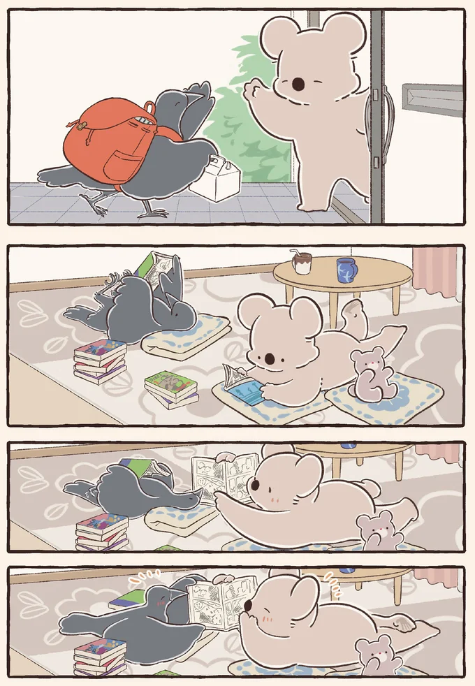 カラスさんとの休日