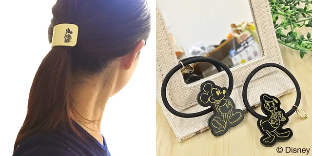 ｢隠れミッキー｣のヘアアクセが登場！ ディズニーで大人可愛いヘアアレンジ