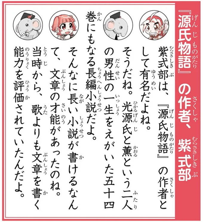 『源氏物語』の作者、紫式部