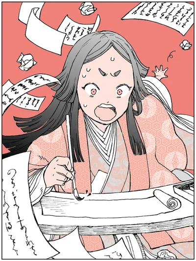 友達を大切に思う気持ちを月にたとえた紫式部