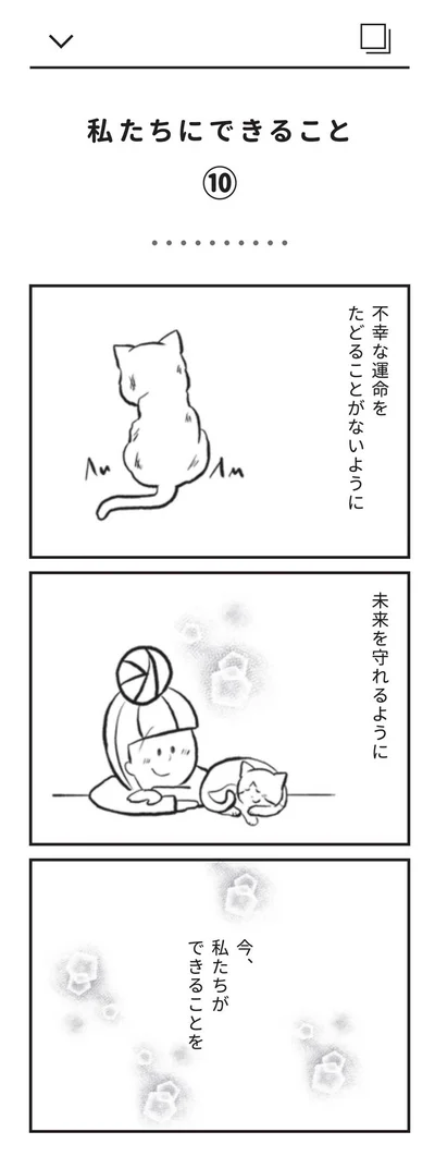 『たまさんちのホゴネコ』より