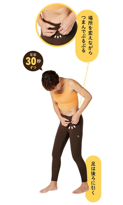 場所を変えながらつまんでぷるぷる