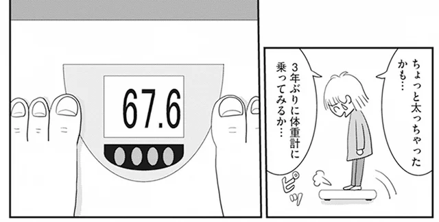体重計から10年間遠ざかっていたら50代で人生最高値をマーク！ダイエットします！／空気でも太るお年頃の私が 15キロ痩せるまで（1）