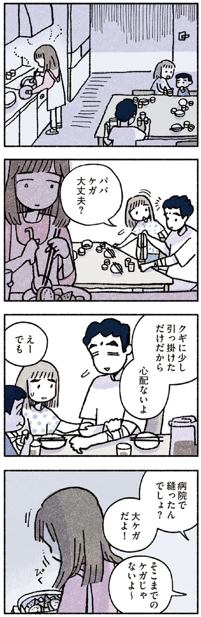 大ケガだよ！