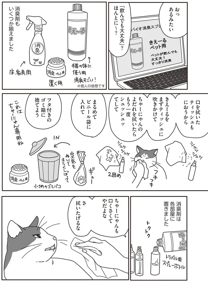 『世界一幸せな飼い主にしてくれた猫』より
