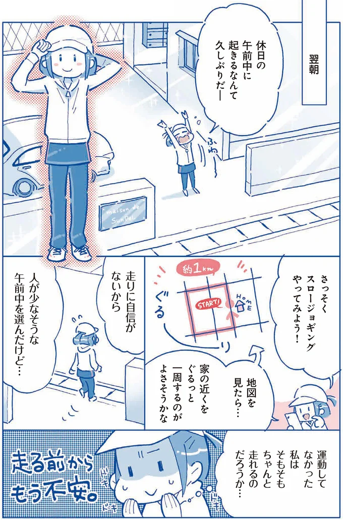 さっそくスロージョギングやってみよう！