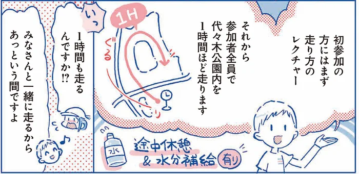 初めてなのに1時間も走るの!? 「スロージョギング」のワークショップに行ってみた／１分スロージョギング（3）