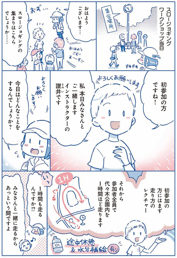 スロージョギングワークショップ当日