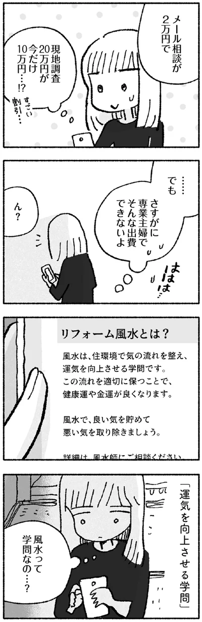 さすがに専業主婦でそんな出費できないよ