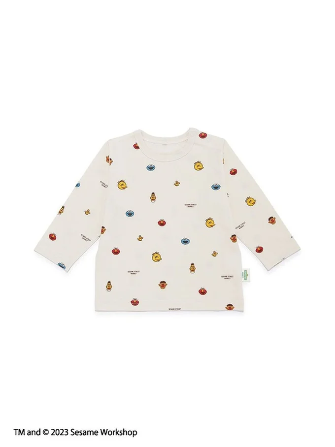 「フェイス柄Tシャツ」(3520円)※サイズ:70、80センチ