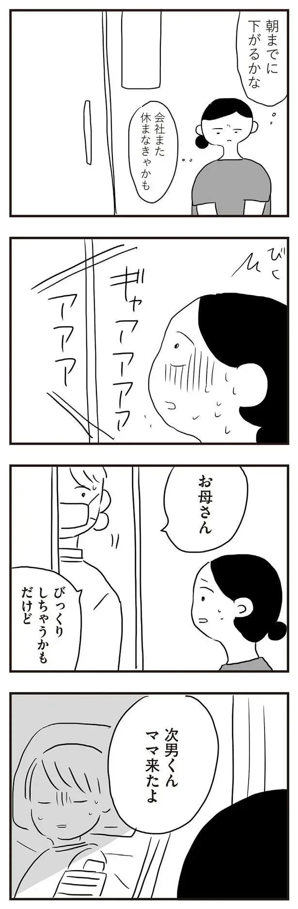 朝までに下がるかな