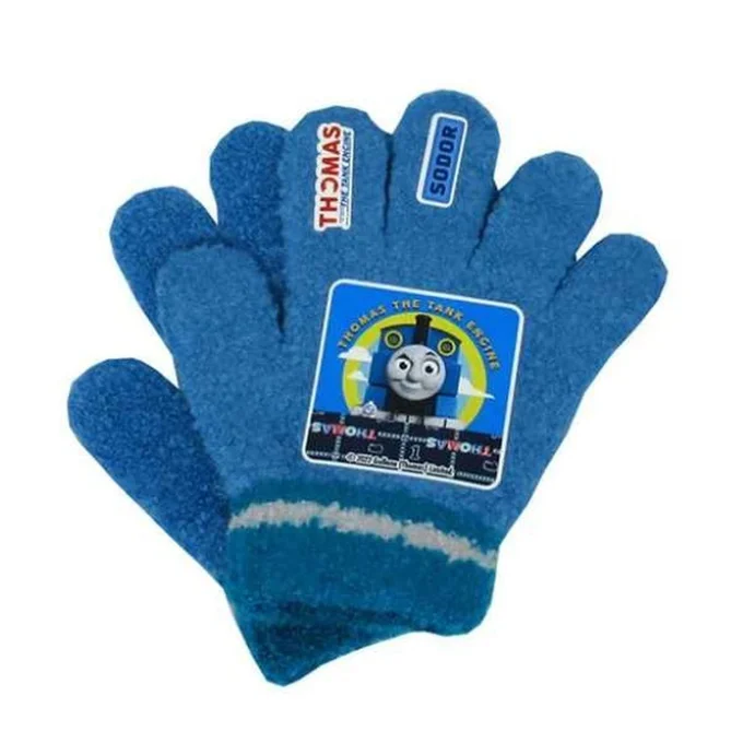 「トーマス手袋」はブルーとネイビーの2色で展開