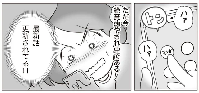 夫には絶対に言えない！深夜の布団の中、秘密の趣味で癒され中です／モラハラ夫に言えない腐ママのヒミツ（1）