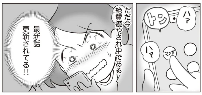 夫には絶対に言えない！深夜の布団の中、秘密の趣味で癒され中です／モラハラ夫に言えない腐ママのヒミツ（1）
