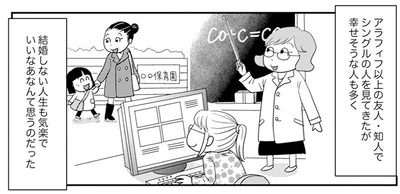 結婚しない人生も