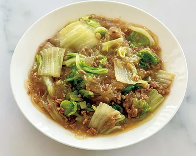 白菜と春雨の煮込み