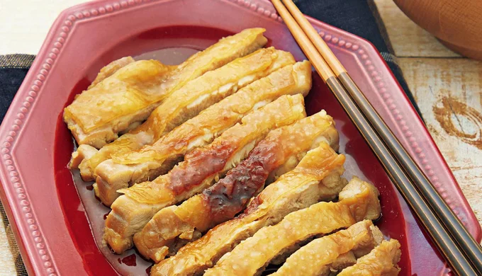 レンチンで作る『照り焼きチキン』